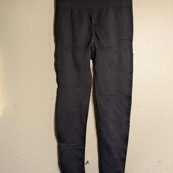 goqq Women's Black Leggings Large Size Pre-owned - Picture 5 of 7